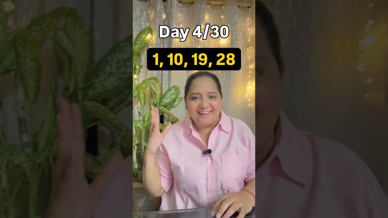 Day 4/30. Mulank 1. Why are you getting hair fall? Know someone - share with them. #astrology