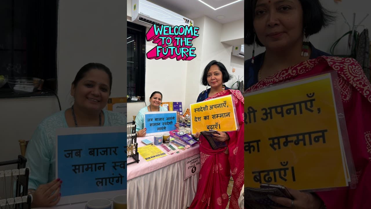 Supporting Make in India with Activist Garima Kumari #astrology #exhibition #tarot #futureindia