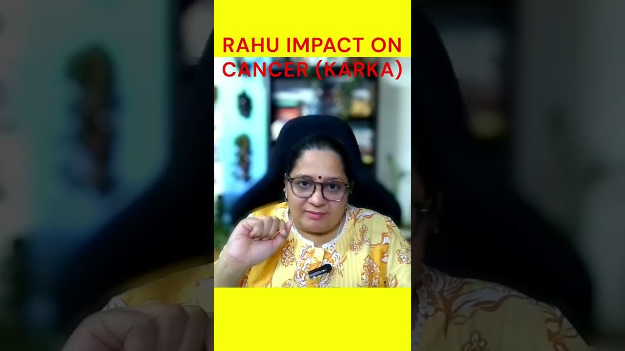 Cancer walo ke liye - 18th May se Rahu Transit ka Asar #astrologyguidance