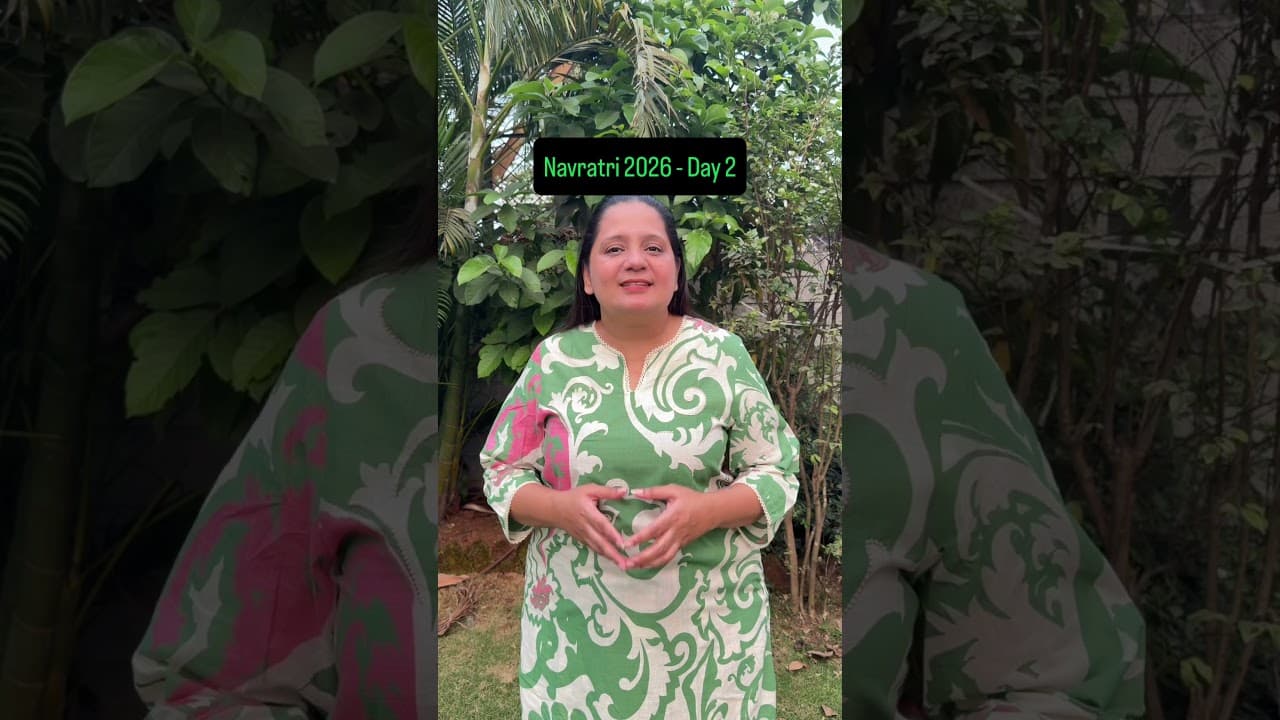Day 2 of Navratri 2026 - Maa Brahmacharini