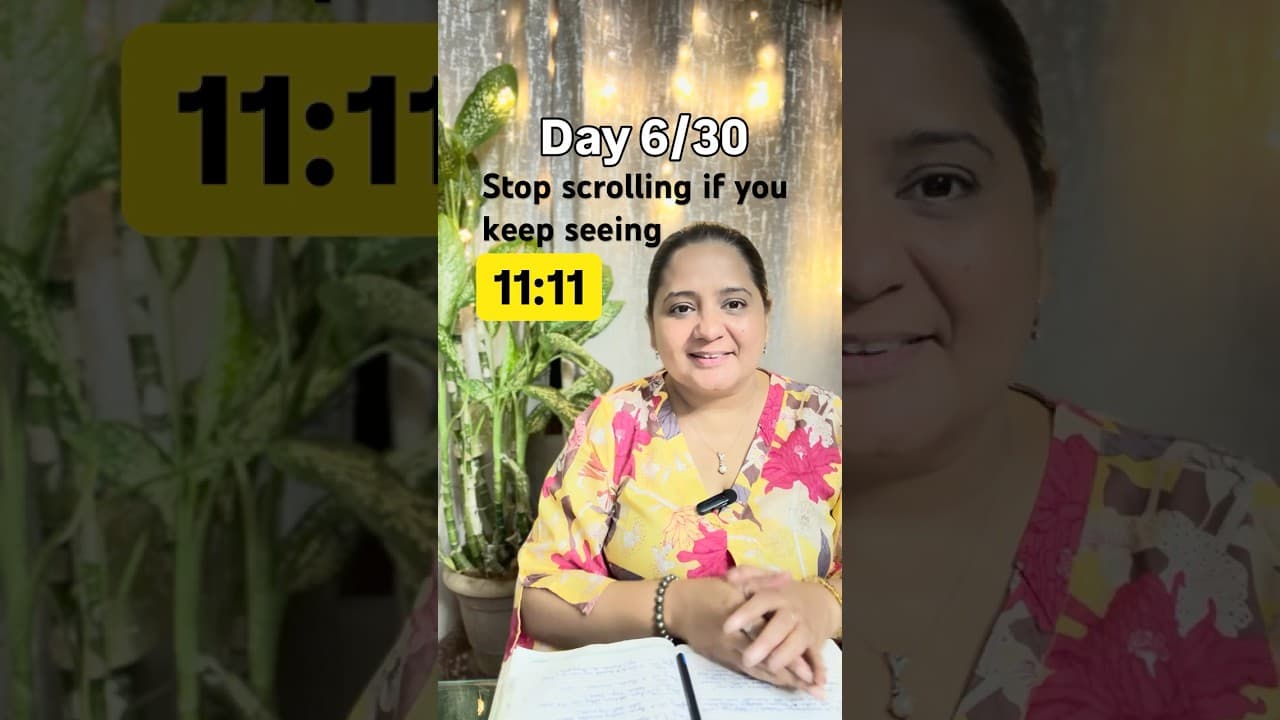 Day 6/30. Are you seeing 11:11. What is the universe telling you? #yourlifematters #manifestation
