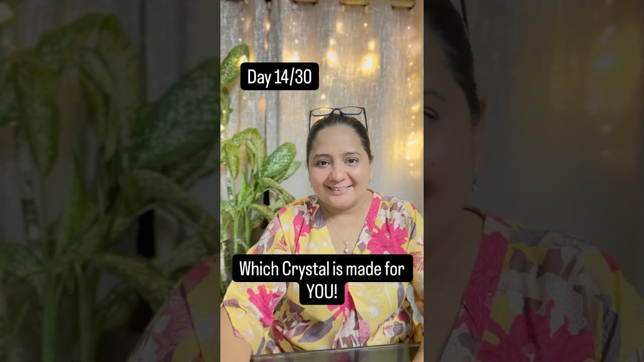 Day 14/30. Which crystal is made for you. Why is crystal so important #crystalcollecting #astrology